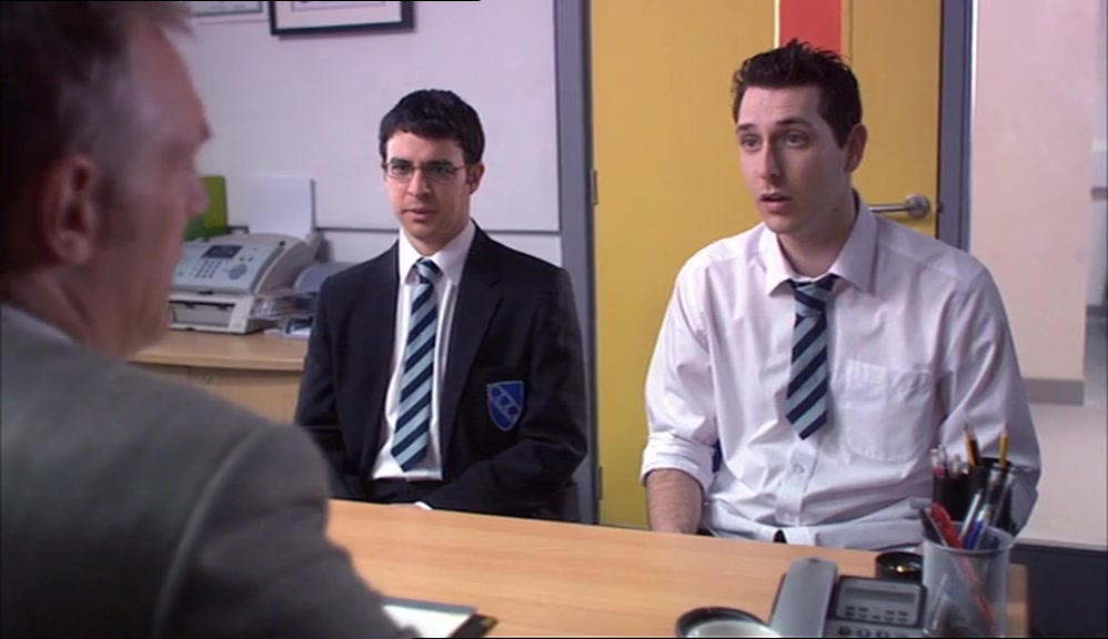 - OR WITH A FELLOW PUPIL? - NAH. 