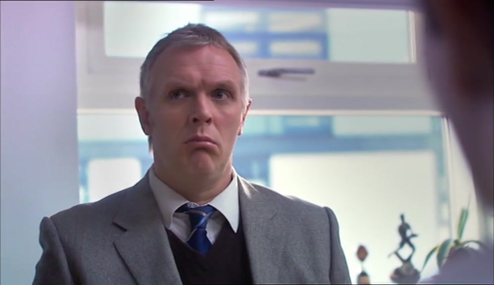 WHAT I THINK YOU SHOULD DO IS TURN AROUND, GET OUT OF MY OFFICE 