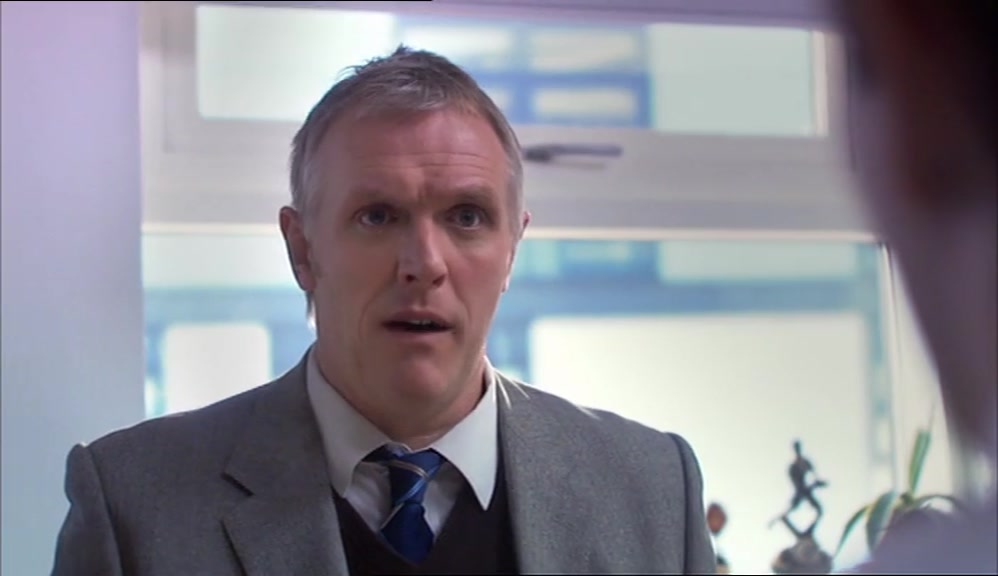 WHAT I THINK YOU SHOULD DO IS TURN AROUND, GET OUT OF MY OFFICE 
