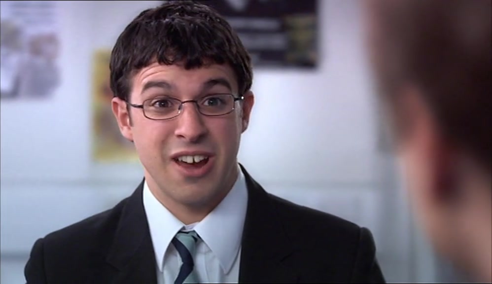 - IS THAT TO MAKE ME FEEL BETTER? - IT'S ALL I'VE GOT, I'M AFRAID. 