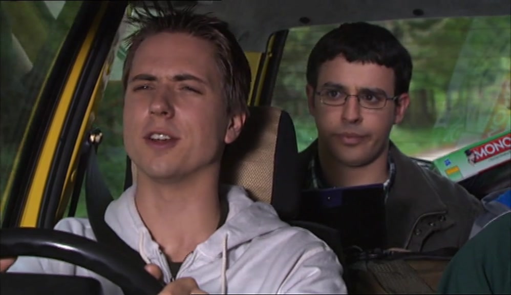 - WHY HAVE YOU BROUGHT A LOAD OF JOHNNIES? - IN CASE I GET LUCKY. 