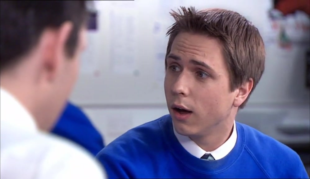 - NAH. I CAN'T REALLY TALK TO MY DAD. - WHAT, COS HE'S NEVER SEEN A WOMAN'S FANNY? 