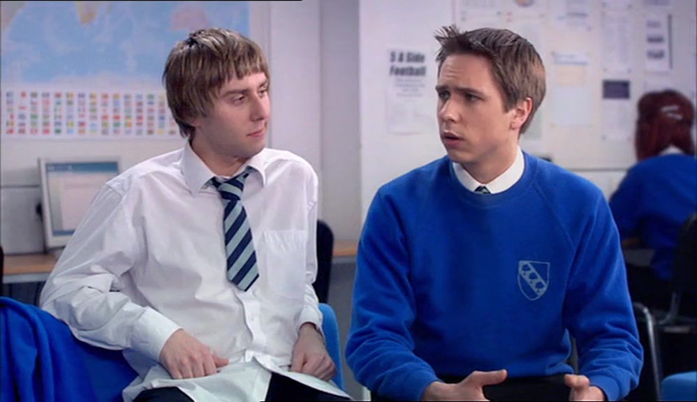 - IS THAT TO MAKE ME FEEL BETTER? - IT'S ALL I'VE GOT, I'M AFRAID. 