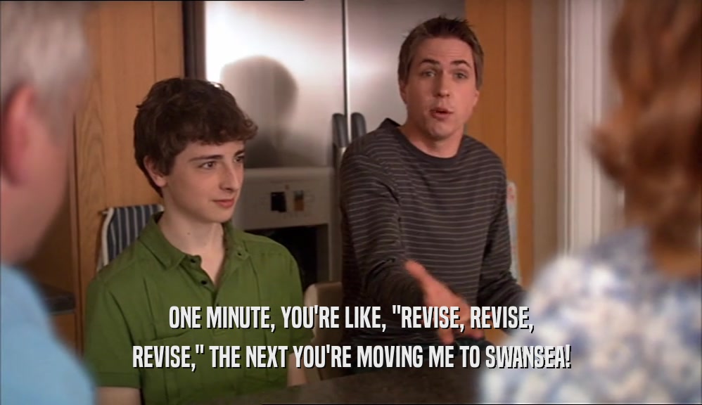 ONE MINUTE, YOU'RE LIKE, 