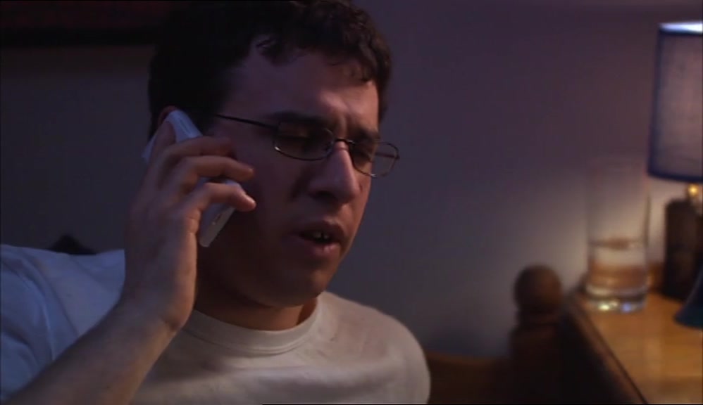 - TO MAYBE MAKE LOVE TO HER. - FINE! I'M COMING TO GET YOU! 