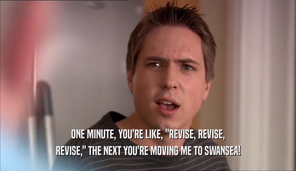 ONE MINUTE, YOU'RE LIKE, 