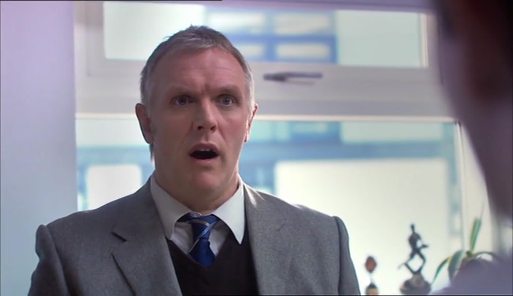 WHAT I THINK YOU SHOULD DO IS TURN AROUND, GET OUT OF MY OFFICE 