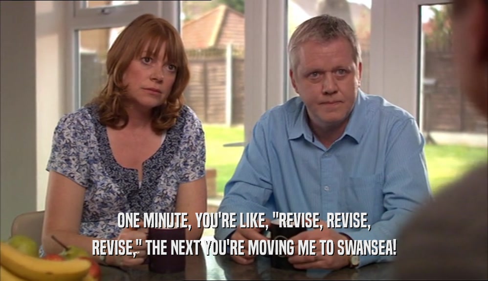 ONE MINUTE, YOU'RE LIKE, 