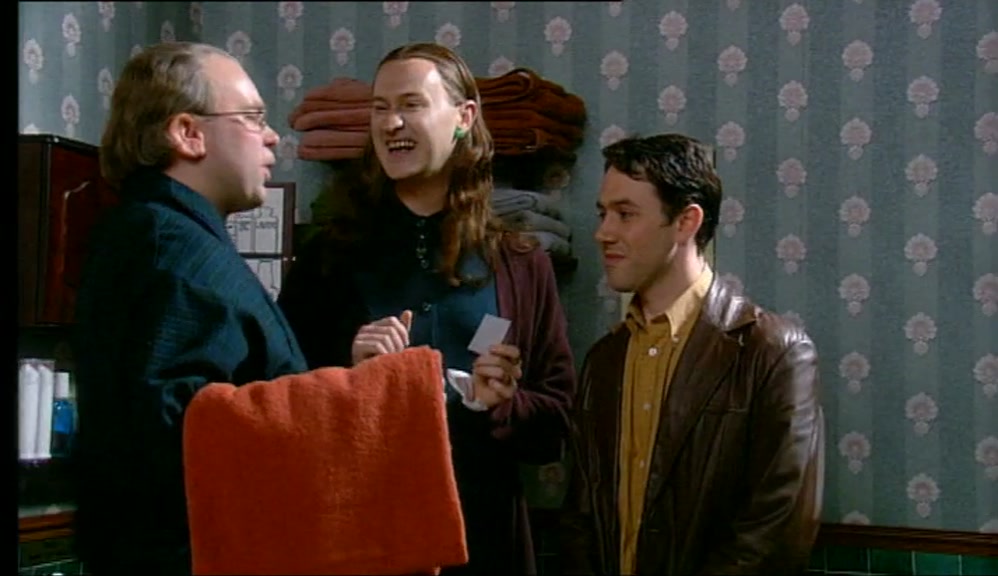 - IN THE CUPBOARD 'NEATH THE STAIR... - YOU'LL FIND THE RED FOR PUBIC HAIR. 