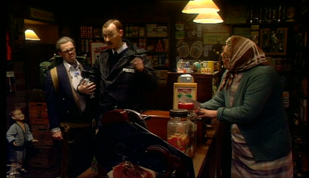 - LOCAL BOY? - HE'S NOT FROM OUR TOWN. 