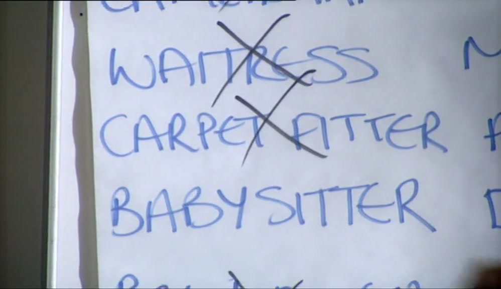 WE CAN NARROW THIS LIST OFJOB OPTIONS DOWN TO BABYSITTER 
