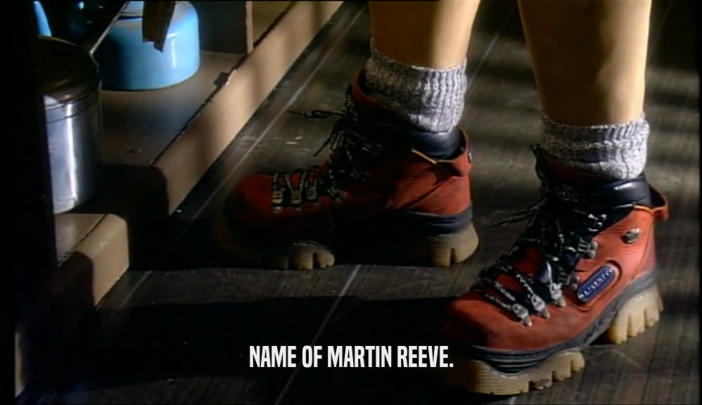 NAME OF MARTIN REEVE.  