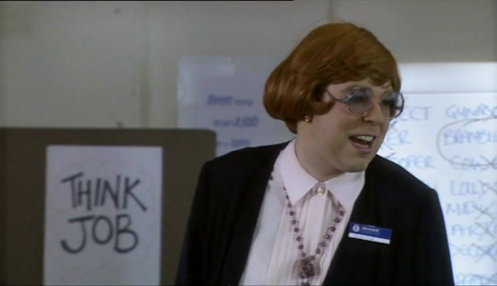 BUT DO YOU THINK THEY'LL HAVE ONE DRIVING A FIRE ENGINE? SIT DOWN! 