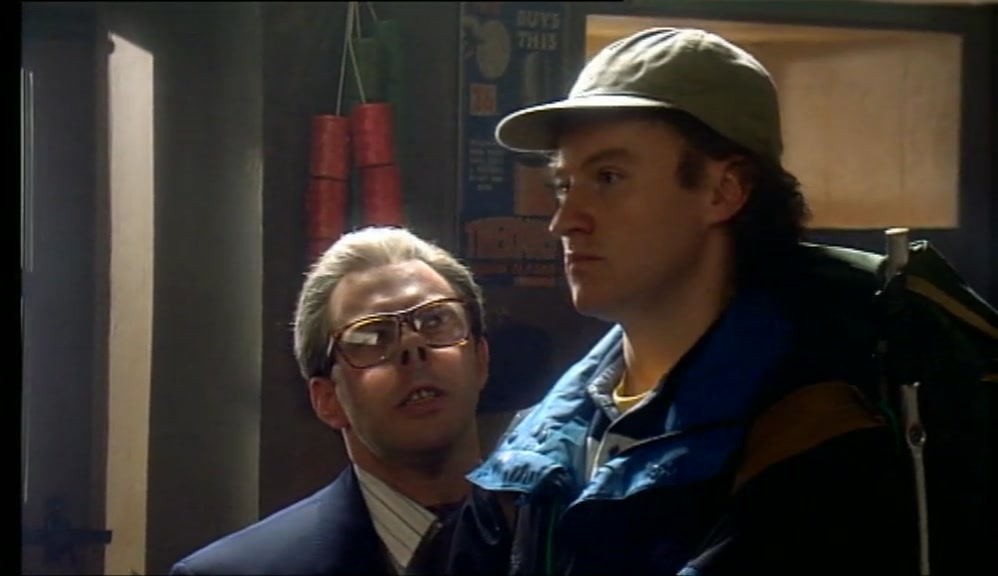 I USED TO BE IN A WAR, AND I PUT PAID TO QUITE A FEW LIKE YOU. 