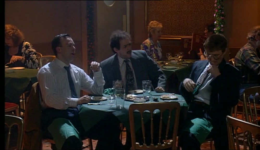 - HE'S BLOODY DEAF, HIM. - YOU KNOW WHAT THEY SAY, GEOFF. 