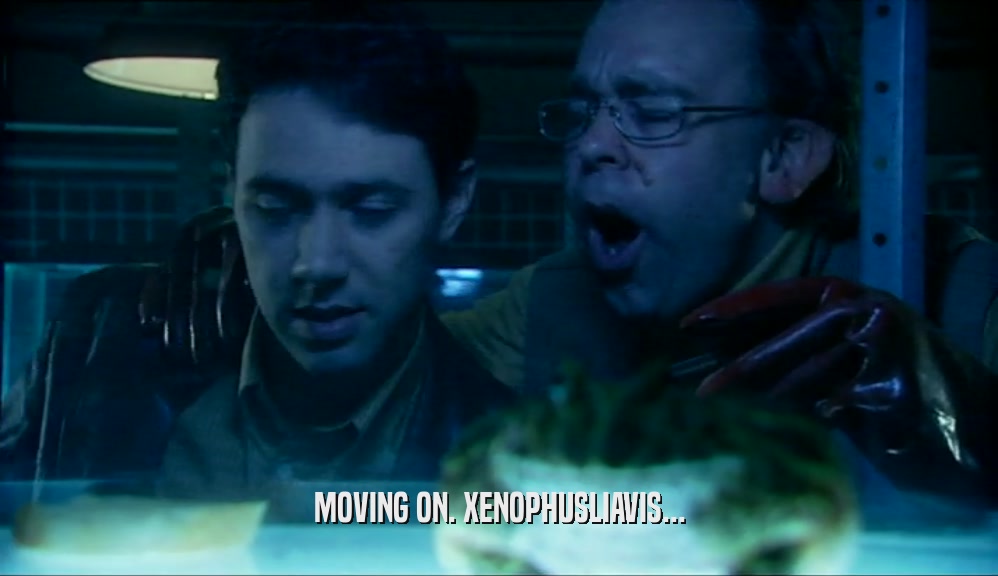 MOVING ON. XENOPHUSLIAVIS...  
