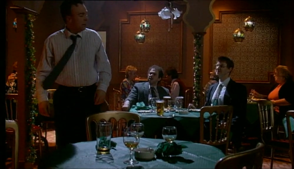 - I'M NOT BOTHERED, ACTUALLY. - SIT DOWN! 