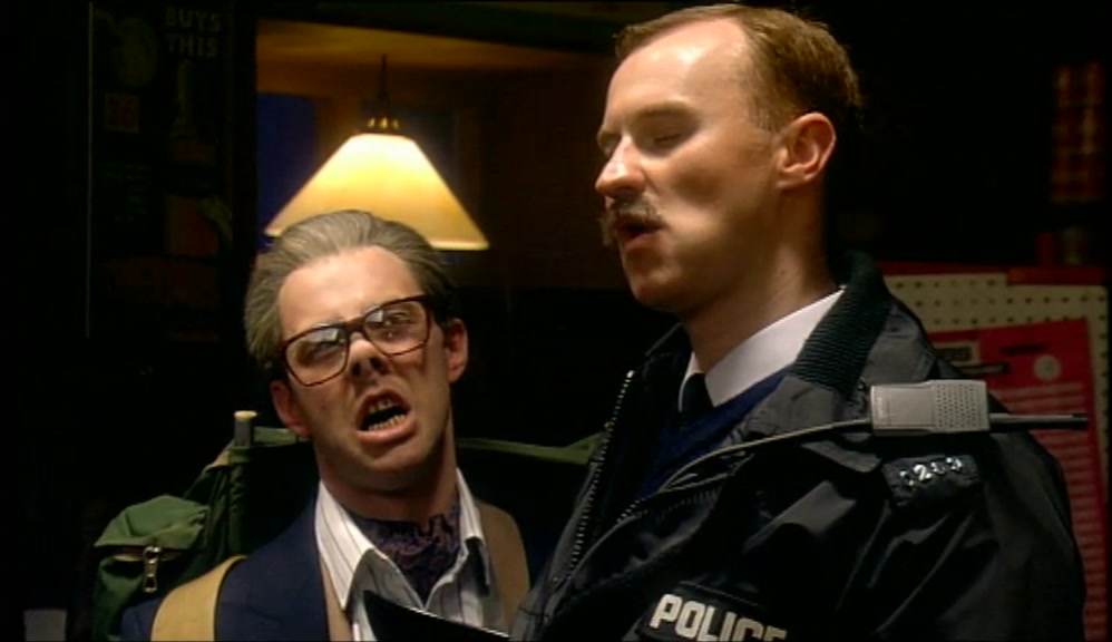 SIR, I'M HERE ON POLICE BUSINESS. I FOUND THIS BOY'S WALLET. 