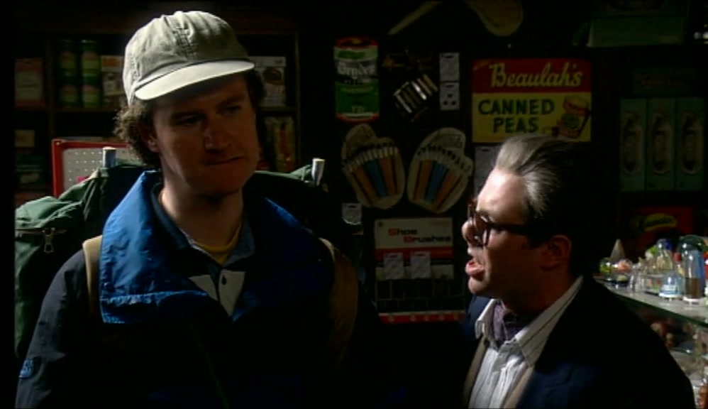 SMEARING POOR TUBBS HERE WITH EXCREMENT.  