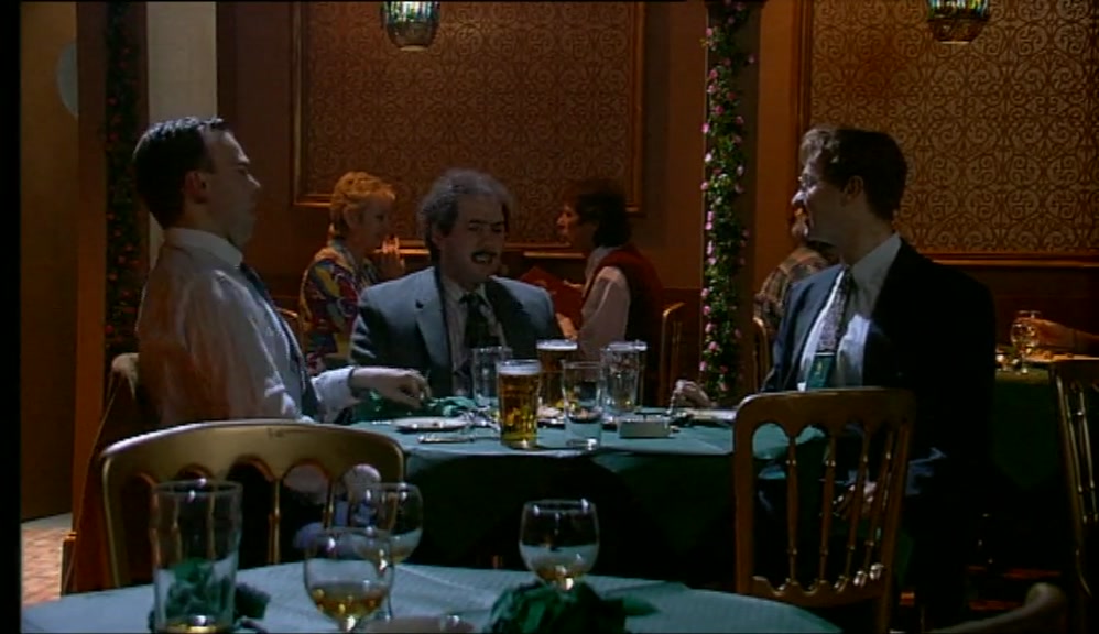 - I'M NOT BOTHERED, ACTUALLY. - SIT DOWN! 