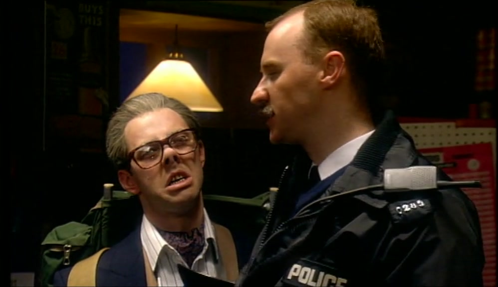 SIR, I'M HERE ON POLICE BUSINESS. I FOUND THIS BOY'S WALLET. 