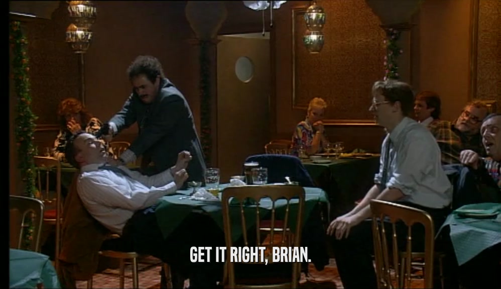 GET IT RIGHT, BRIAN.  