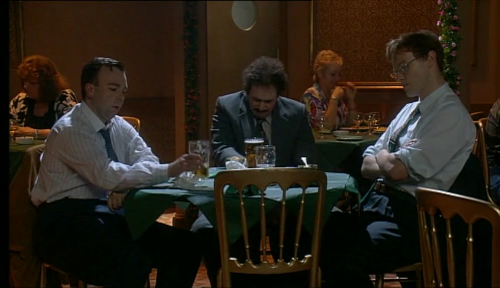 IT'S JUST A BIG BLOODY JOKE TO YOU, ISN'T IT?  