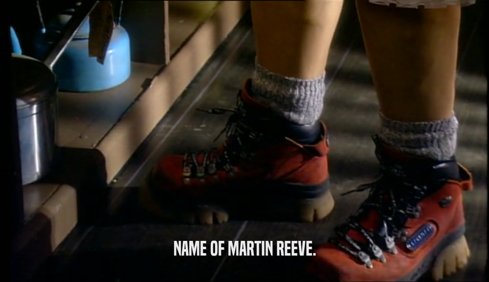 NAME OF MARTIN REEVE.  
