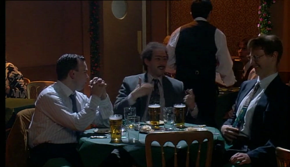 AND IT'S THE FUNNIEST BLOODY JOKE. TELL HIM, BRIAN. GO ON. 