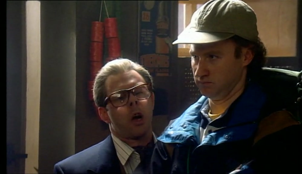 I USED TO BE IN A WAR, AND I PUT PAID TO QUITE A FEW LIKE YOU. 