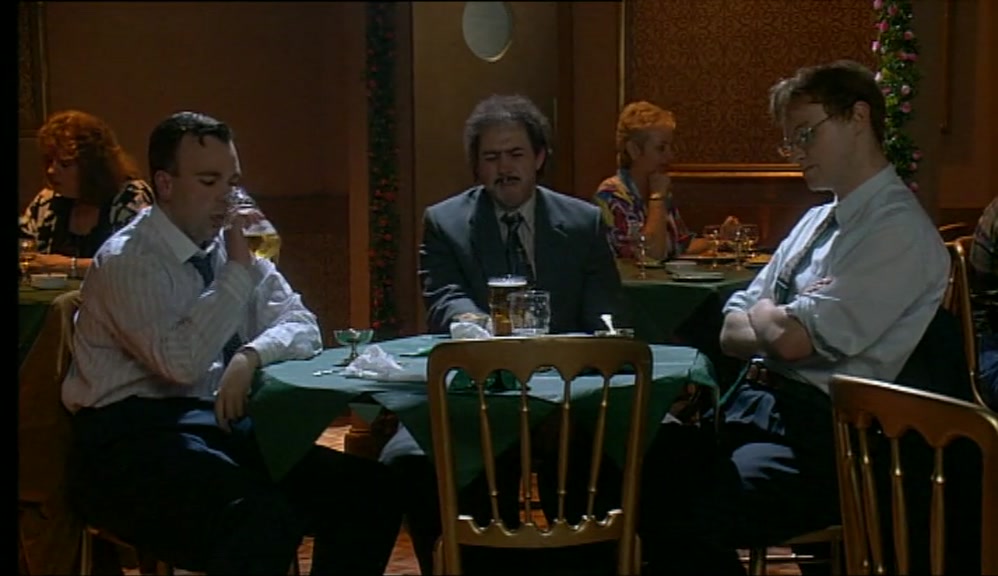 IT'S JUST A BIG BLOODY JOKE TO YOU, ISN'T IT?  