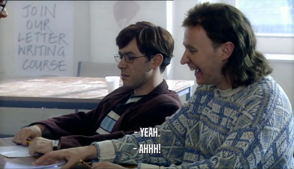 - YEAH. - AHHH! 