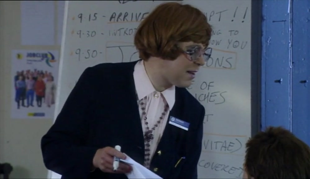 YOU SEE, ROSS? THIS POOR BASTARD CAN'T EVEN SPELL 
