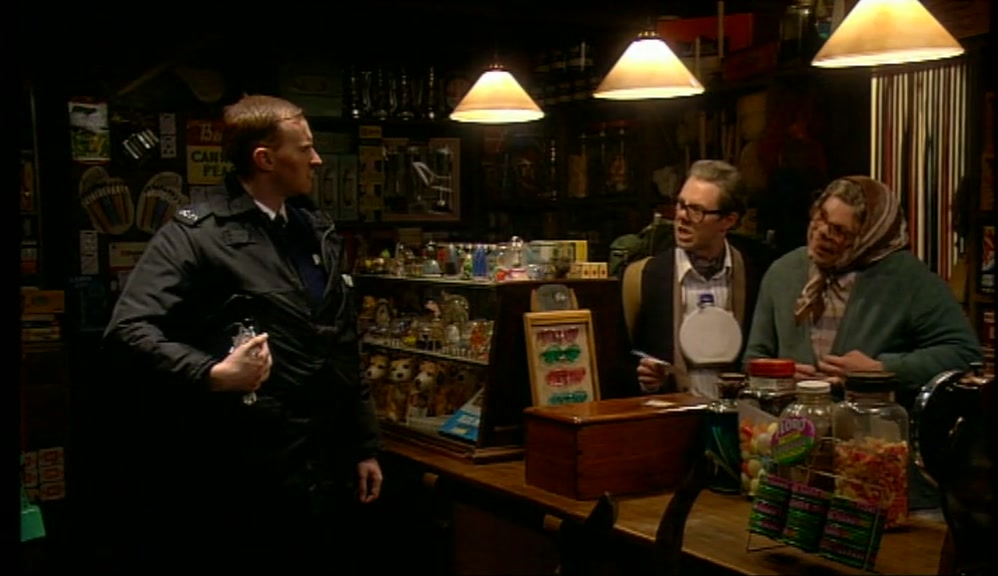 THERE'S YOUR ANSWER, SIR. NEVER SEEN THIS... BOY BEFORE. 