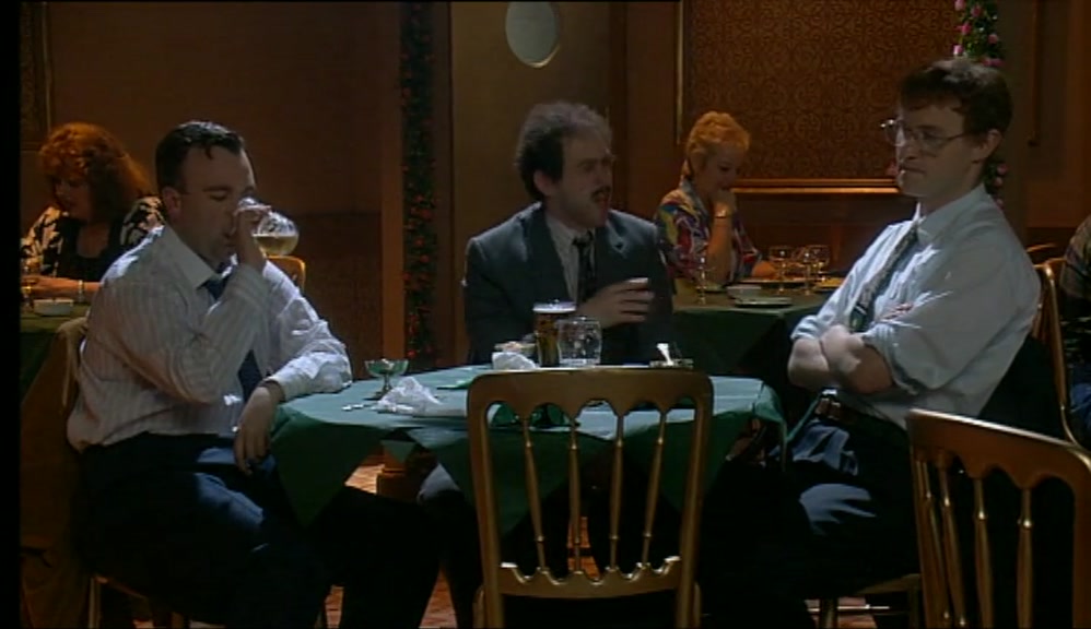 IT'S JUST A BIG BLOODY JOKE TO YOU, ISN'T IT?  