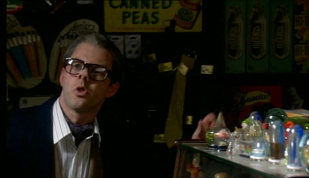 I SUPPOSE NEXT YOU'LL BE SPRAYING ME WITH ONE OF THOSE CANS OF PAINT. 