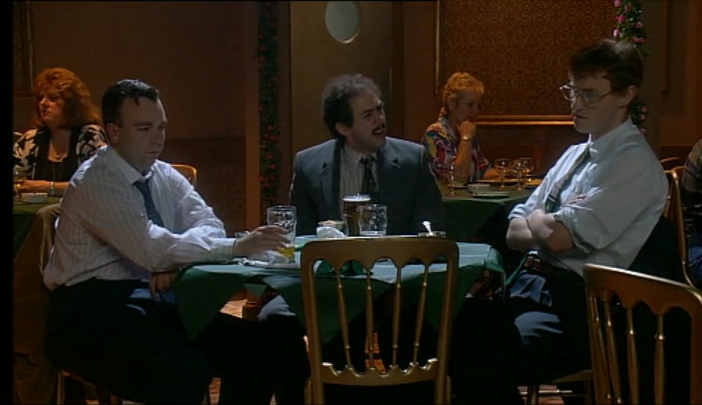INNIT? GEOFF IS AJOKE, HE ENTERS A TALENT COMPETITION AND LOSES. 