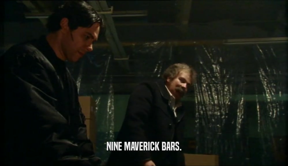 NINE MAVERICK BARS.  