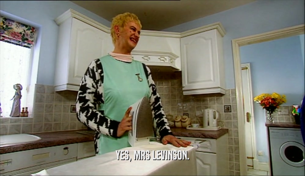 YES, MRS LEVINSON.  