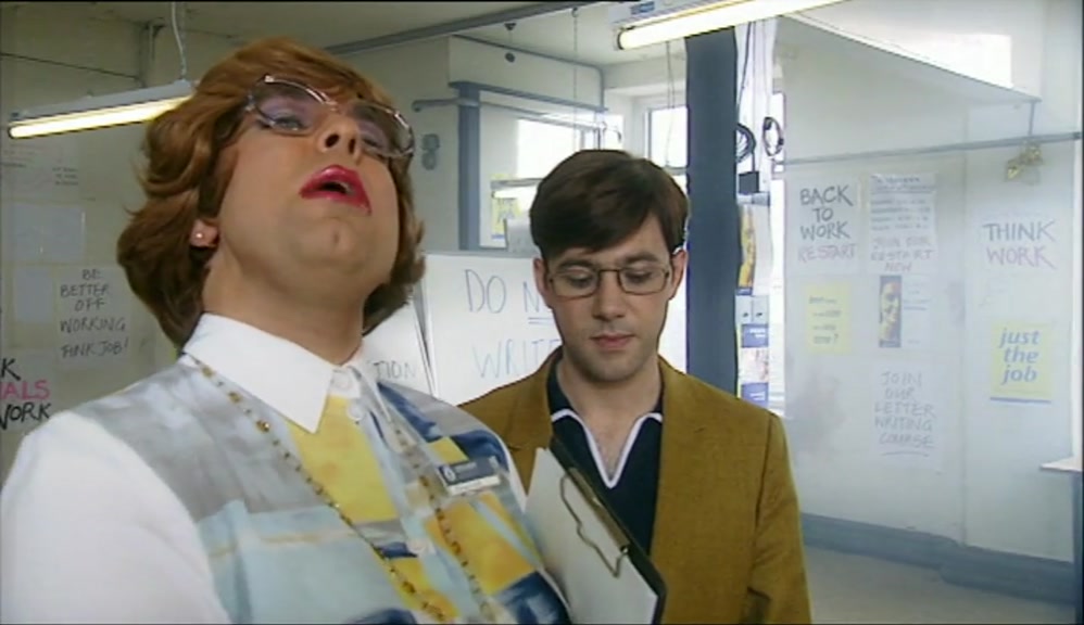 - THAT'S NO REASON TO BUY IT... - BEG ME. BE A GOOD LITTLE DOGGY. 