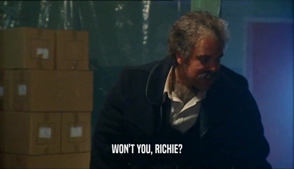 WON'T YOU, RICHIE?  