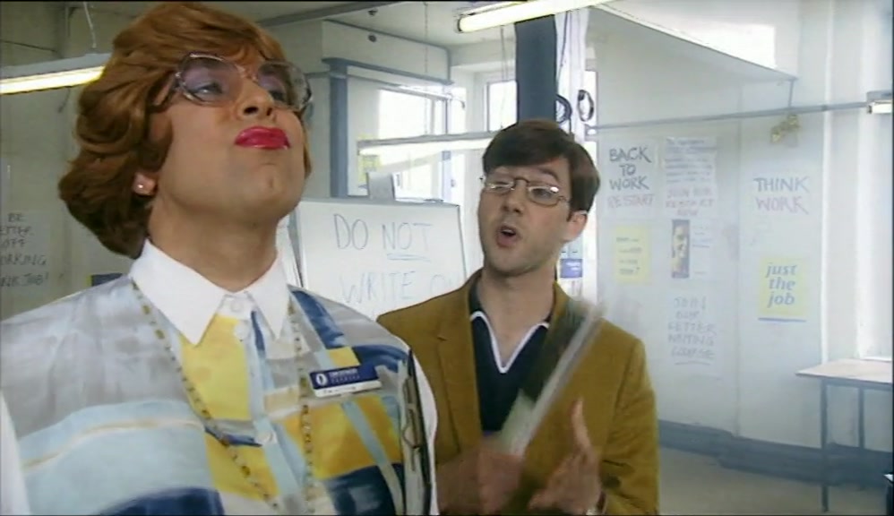 ALL RIGHT, LOOK. IF YOU BUY THE BIG ISSUE IT'S FOR A GOOD CAUSE. 