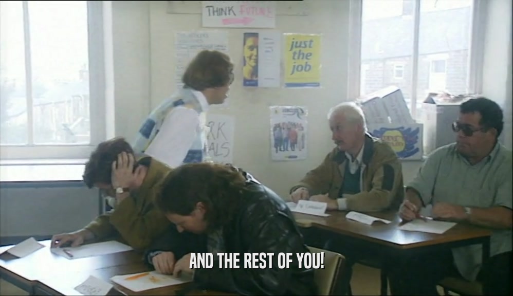 AND THE REST OF YOU!  