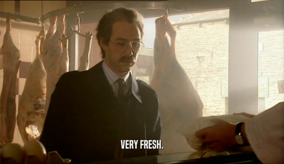 VERY FRESH.  