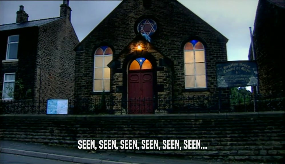 SEEN, SEEN, SEEN, SEEN, SEEN, SEEN...  