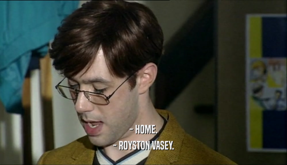 - HOME. - ROYSTON VASEY. 