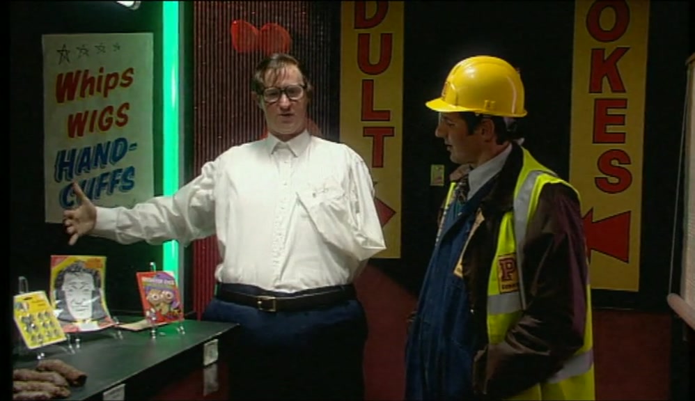 SCRATCHING HIS JEWELS, 'CAUSE THEY'RE CRAWLING WITH BLEEDING CRABS. 