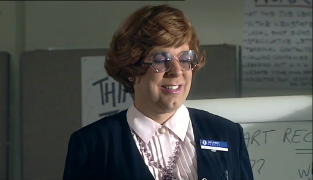 THAT WAS A JOKE, ROSS. DON'T CRACK YOUR FACE, WILL YOU. 