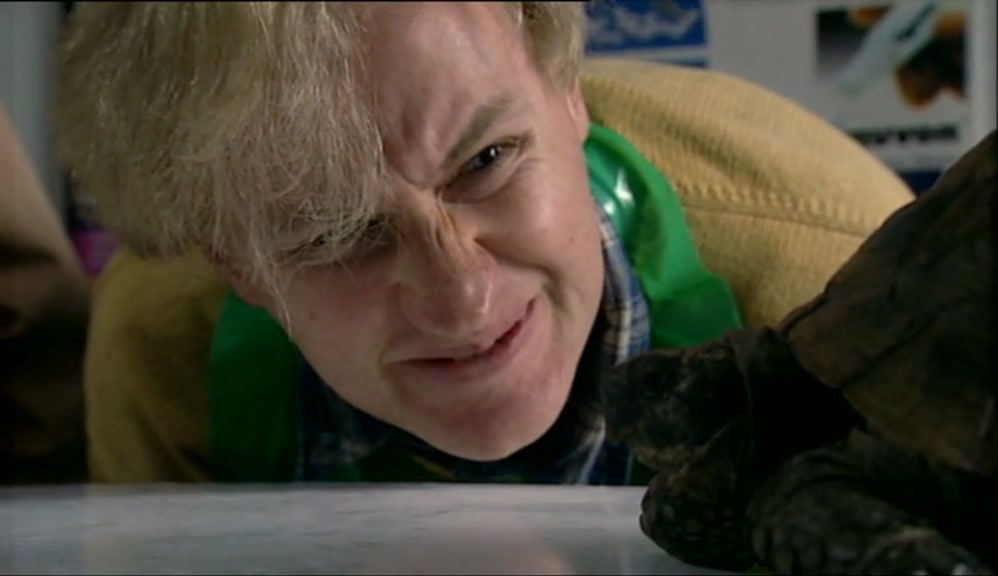 HMM... HE DOES LOOK A LITTLE PEAKY.  