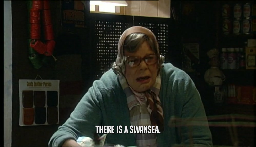 THERE IS A SWANSEA.  